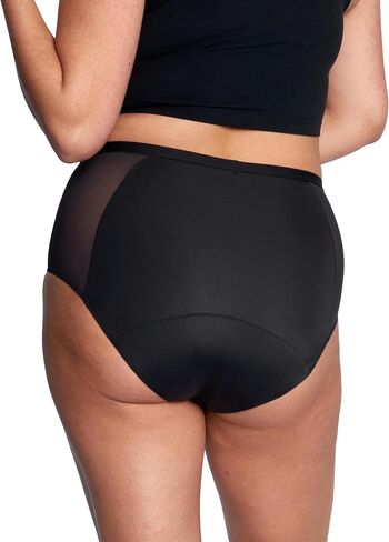 Thinx Period Underwear, Comfort-Stretch Hi-Waist, Holds Up to 12 Regular Tampons, FSA HSA Approved Period Panties, All-Day Absorbency Menstrual Underwear for Women, Leakproof & Reusable, Plum, 4X in Saudi Arabia