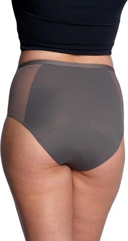 Thinx Period Underwear, Comfort-Stretch Hi-Waist, Holds Up to 12 Regular Tampons, FSA HSA Approved Period Panties, All-Day Absorbency Menstrual Underwear for Women, Leakproof & Reusable, Plum, 4X in Saudi Arabia
