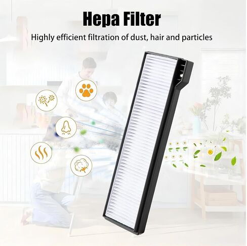 19 PCS Vacuum Accessories for ECOVACS DEEBOT T30S/ T30S Combo/ T30S Pro/ N30 Omni/ N30 PRO Omni Cleaner Robot, 1 Main Brush, 6 Side Brushes, 4 Mop Cloth Pads, 4 Hepa Filters, 4 Dust Bags in Saudi Arabia