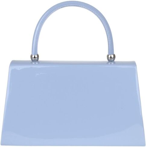 Patent Clutch Bag Handbag Small Hard Case Ladies in Kuwait