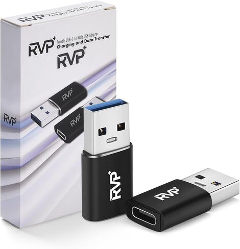 محول USB C أنثى إلى USB ذكر (5 جيجابت في الثانية، 5 حزم)، محول USB C إلى USB OTG - رمادي in Kuwait