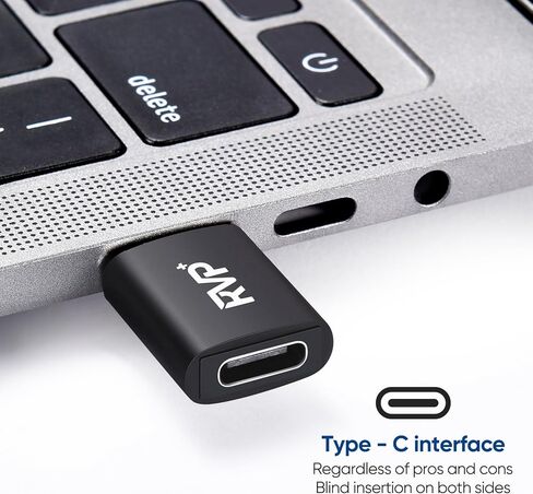 محول USB C أنثى إلى USB ذكر (5 جيجابت في الثانية، 5 حزم)، محول USB C إلى USB OTG - رمادي in Kuwait