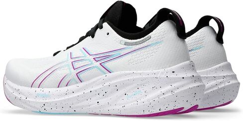 حذاء الجري Gel-Nimbus 26 للسيدات من ASICS، مقاس 10، سيلادون فاتح/أصفر آمن in Saudi Arabia