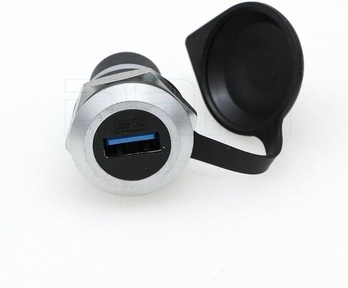 D-Type USB 3.0 to USB 3.0 Female Panel Socket Square Panel Mount Coupler Pass Through Connector in Kuwait