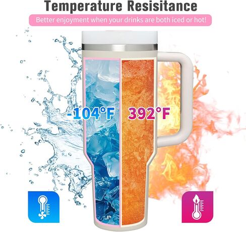 2 in 1 Drink Separator Compatible with Stanley 40 oz cup, Tumbler Accessories for Stanley 40 oz, Silicone Cup Divider for Stanley, Reusable Insert Divider with Lid for Coffee, Juice, Cocktail, Whiskey in Saudi Arabia