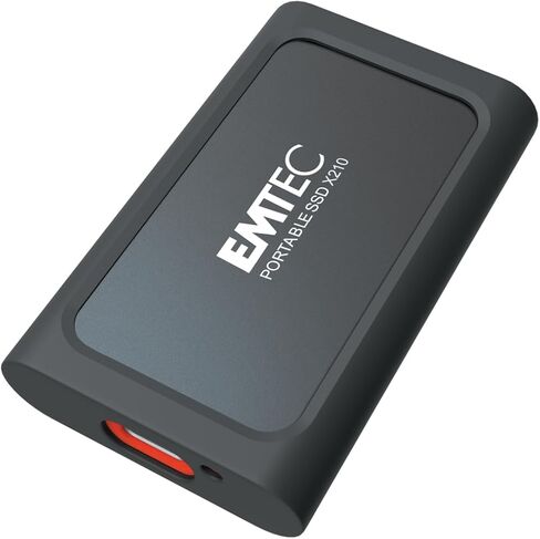 محرك الأقراص الصلبة المحمول Emtec 512GB X210 Elite SATA III (SSD) مع تقنية NAND ECSSD512GX210 in Kuwait