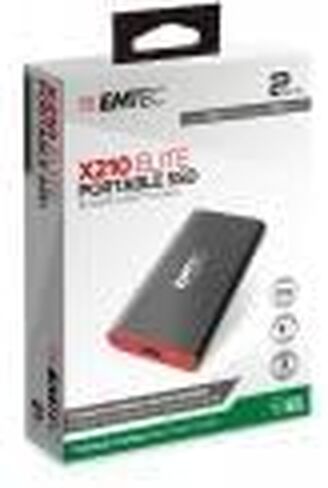 محرك الأقراص الصلبة المحمول Emtec 512GB X210 Elite SATA III (SSD) مع تقنية NAND ECSSD512GX210 in Kuwait