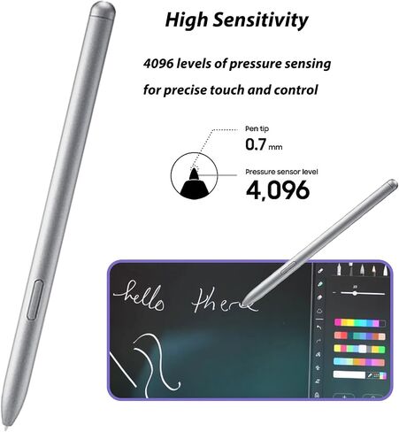 قلم Galaxy Book4 Pro 360 S بديل لجهاز Samsung Galaxy Book Pro 4 360 Stylus متوافق مع قلم Samsung Galaxy Book 4 360 مع 5 سن (أسود) in Saudi Arabia