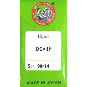 Organ Serger DCx1F sz14 10/pkg Notion, Silver