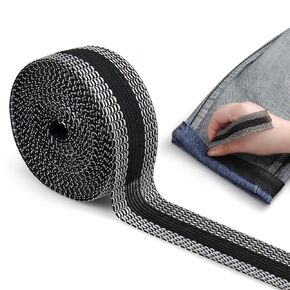 Hemming Tape for Pants, 16.4 Ft Trousers Edge Modified Strips, Iron-on Instant Hem Tape for Jeans Suit Pants Trouser Mouth