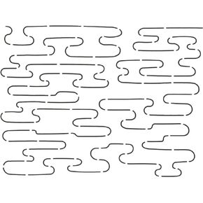 Quilting Creations Pond Ripples Quilt Stencil
