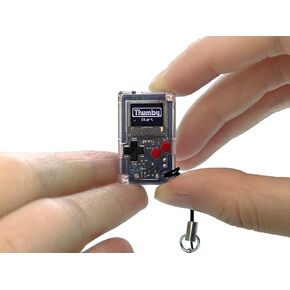 TinyCircuits Thumby (شفاف)، وحدة تحكم ألعاب صغيرة، سلسلة مفاتيح قابلة للبرمجة قابلة للتشغيل: مصغرة إلكترونية، أداة تعلم العلوم والتكنولوجيا والهندسة والرياضيات in Kuwait