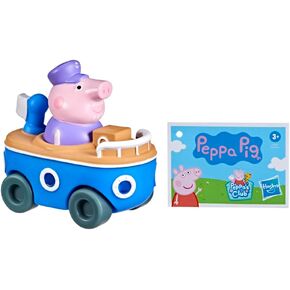 Peppa Pig Peppa’s Adventures Little Buggy Vehicle Preschool Toy for Ages 3 and Up (Grandpa Pig in His Boat)
