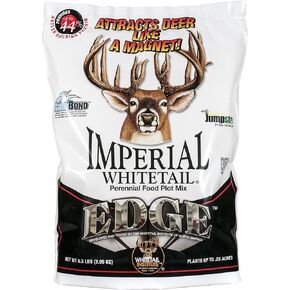 Whitetail Institute Edge Deer Food Plot Seed - Perennial Blend of Deer-Attracting, Nutritious Forages with Antler-Building Protein - Heat, Cold, Drought and Disease Tolerant