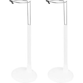 Toyvian Doll Stand Holder Doll Brackets Stands Doll Adjustable Storage Rack Doll Stands doll display stand holder for 12 Inch Doll Display Adjustable Stand Dolls Action Figure Stands, 28x10cm