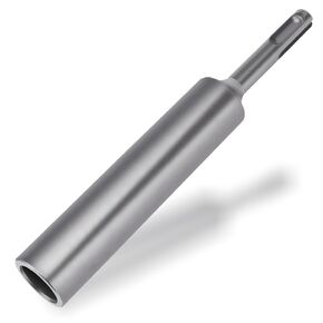 1/2" SDS Plus Ground Rod Driver (Industrial Grade Forged Steel) - 6-3/4" Long - Fits All SDS Plus Rotary Hammers