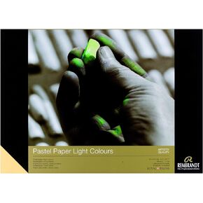 Rembrandt Soft Pastel Paper Pad - 11.7" x 8.3", Light Colors