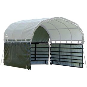 ShelterLogic 12’x12’ Equine, Livestock and Agricultural Corral Shelter Enclosure Kit (Corral Panels and Corral Shelter Not Included) in Saudi Arabia