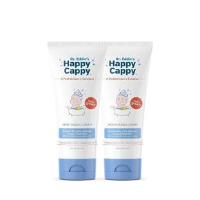 Happy Cappy Dr. Eddie's Pediatrician-Formulated Moisturizing Baby Lotion - Gentle, Paraben Free, Hypoallergenic, Sulfate Free - Soothes Dry Skin, Eczema and Reduces Redness, 12 oz