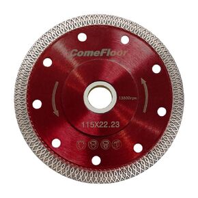 4.5 Inch Diamond Porcelain Saw Blade, Super Thin Cutting Blade for Tile, Ceramic, Marble, Granite