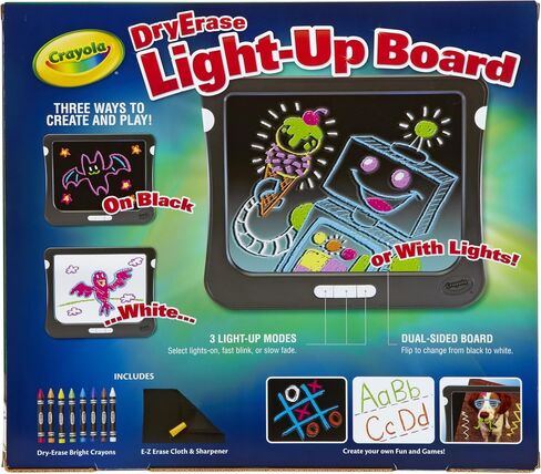 Crayola Dry Erase Light Up Board Drawing Set Age 5+ in Saudi Arabia