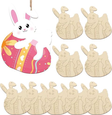 COCHIE DIY 3D Fall Pumpkin Wood Crafts to Paint for Kids Adults, Paintable Unfinished Wooden Slices for Craft, Cutouts Ornaments for Painting Decorations (24 PCS) in Saudi Arabia