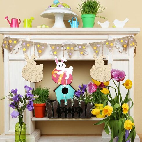 COCHIE DIY 3D Fall Pumpkin Wood Crafts to Paint for Kids Adults, Paintable Unfinished Wooden Slices for Craft, Cutouts Ornaments for Painting Decorations (24 PCS) in Saudi Arabia