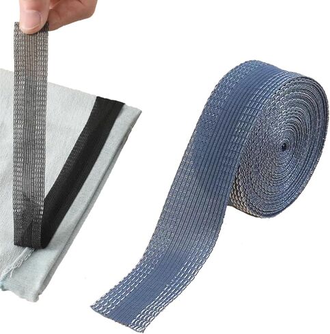 شرائط معدلة لحافة البنطلون، شريط حاشية فوري يمكن كيه، 5 متر/5.47 بوصة حافة البنطلون قصيرة ذاتية اللصق، شريط قماشي لحافة البنطلون 25 مم لبدلة البنطلون الجينز، ملحقات الخياطة DIY in Kuwait