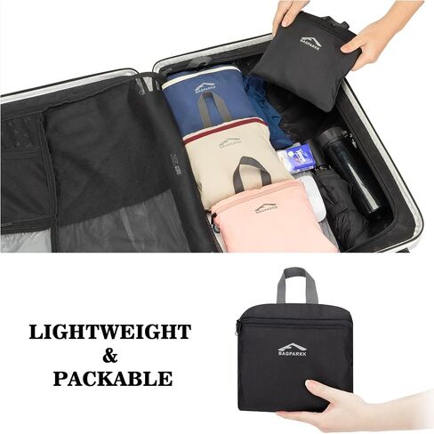 BAGPARKK 35L Ultra Lightweight Foldable Packable Hiking Backpack | Travel Backpack, Survival Whistle, Water-Resistant, Camping Daypack, Outdoor Sports, 0.88 pounds, Men & Women in Saudi Arabia