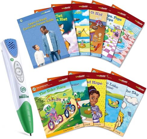 LeapFrog LeapReader تعلم القراءة حزمة ضخمة مكونة من 10 كتب in Kuwait