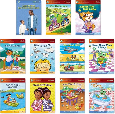 LeapFrog LeapReader تعلم القراءة حزمة ضخمة مكونة من 10 كتب in Kuwait