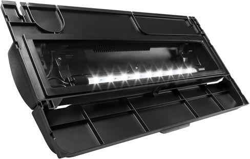 Aqueon Deluxe شفاط LED كامل - أسود - 24 بوصة in Saudi Arabia