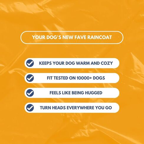 Spark Paws Dog Raincoat, Waterproof Windproof Rain Jacket, for Small Medium Large Extra Large Dogs, Reflective Breathable Full-Body Coverage Dry Suit - Sea Pink, 3XL in Kuwait