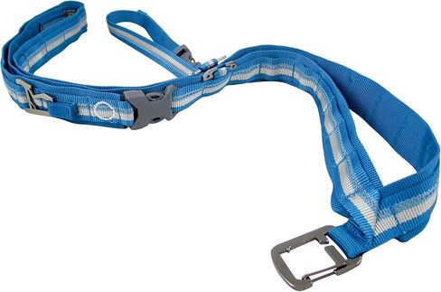 حزام الجري للكلاب بدون استخدام اليدين من كورجو، حزام الخصر، أزرق ساحلي in Kuwait