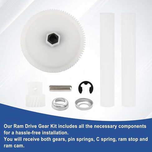 ترقية 882699 ترس محرك ضاغط القمامة المناسب لـ Whirlpool، KitchenAid، Kenmore، Maytag، Jenn-Air، Sears، Drive Gear Kit يستبدل 735285، 749046، 777103،14211018 AP3122987، PS398589، EAP398589 in Kuwait
