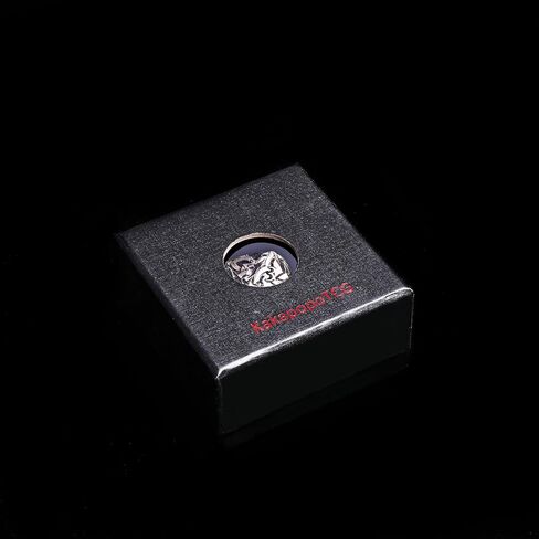 KakapopoTCG عداد حياة النرد الذي لا نهاية له D20 النرد Spindown معدن صلب كبير جدًا وثقيل جدًا لـ MTG Magic The Gathering EDH Commander العد التنازلي للعداد المعدني in Kuwait