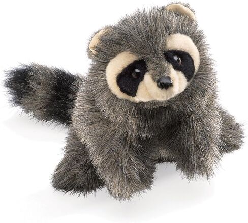 Folkmanis Baby Raccoon Hand Puppet, Gray, 1 EA in Saudi Arabia