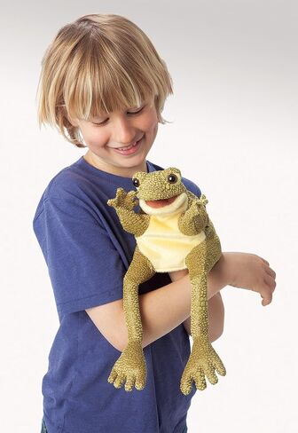 Folkmanis Funny Frog Hand Puppet in Saudi Arabia
