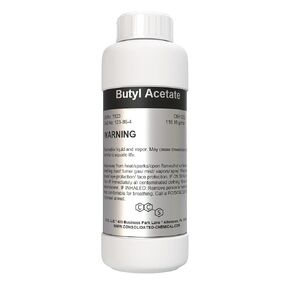 Normal Butyl Acetate (N-Butyl). Purity: ≥99%. New Tamper-Evident Sealed Bottles - 1000ML