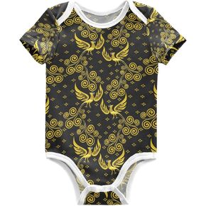vvfelixl Dachshund Dog Baby Clothes for Boy Girl,Baby One-Piece Bodysuit for 0-24 Months,Short Sleeve