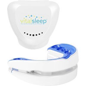 VitalSleep Anti Snoring Mouthpiece for Men, Stop Snoring Mouth Guard, Adjustable Anti Snoring Device, USA Made & FDA Cleared Device for Snoring