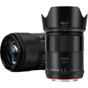 Meike 33mm F1.4 Large Aperture APS-C Frame AF STM(Stepping Motor) Lens Auto Focus Fixed Prime Portrait Lenses for Nikon Z Mount Mirrorless Cameras Z5, Z6, Z7, Z6II, Z7II, Z9, Z30, Z50, Z fc