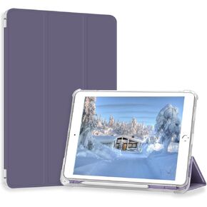 Case for iPad Pro 9.7 Only(Old Model 2016), Lightweight Slim Auto Sleep/Wake Trifold Stand Smart Cover, Soft TPU Frosted Translucent Back Pencil Holder Case for iPad Pro 9.7 Inch, Light Blue in Saudi Arabia