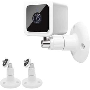 Blink Mini Camera Wall Mount, ALLICAVER 360 Degree Swivel Ceiling Mount for Both Blink Camera, Blink Mini, Blink XT2 and Blink Indoor Camera Mount Bracket (3 Pack, White)
