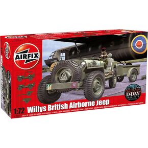 Airfix Bedford QLD/QLT Trucks 1:76 WWII Military Vehicles Plastic Model Kits A03306