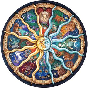 Puzzles for Adults 1000 Piece Jigsaw Puzzles 1000 Pieces for Adults Kids Puzzle Game Toys Gift Zodiac Horoscope 26.7" x 26.7"