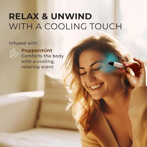 Gya Labs Lemon Essential Oil Roll On - Relaxing Gifts for Women - Calming Essential Oils Aromatherapy Roll On with Essential Oil Blends (0.34 Fl Oz) in Kuwait