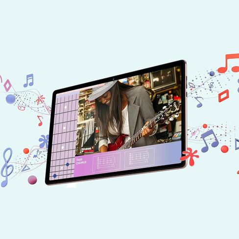 تابلت Android 14، 128 جيجا+20 جيجا/1 تيرابايت قابل للتوسيع، 10.1 بوصة مع واي فاي 6، ثماني النواة، بلوتوث 5.0، كاميرا مزدوجة 5 ميجابكسل + 8 ميجابكسل، أحدث جهاز لوحي لعام 2024 مع ماوس لوحة مفاتيح - فضي in Saudi Arabia