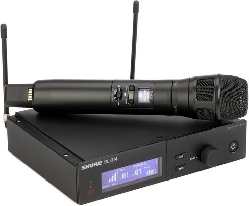 Shure SLXD2 Wireless Handheld Transmitter with Nexadyne 8/C Cardioid Dynamic Mic Capsule - for use with SLX-D Wireless Microphone Systems, Receiver Sold Separately | G58 Band (SLXD2/N8CB=-G58) in Saudi Arabia
