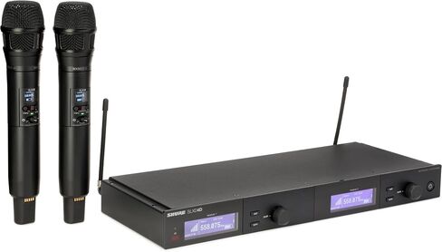 Shure SLXD2 Wireless Handheld Transmitter with Nexadyne 8/C Cardioid Dynamic Mic Capsule - for use with SLX-D Wireless Microphone Systems, Receiver Sold Separately | G58 Band (SLXD2/N8CB=-G58) in Saudi Arabia